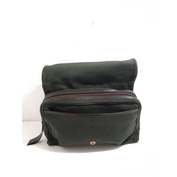 DOLCE & GABBANA dark green wool handbag/shoulder bag/envelope - Picture 7 of 11